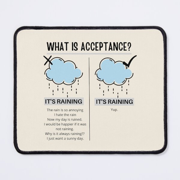 Item preview, What is acceptance  designed and sold by ThoughtJumble.