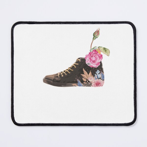 Item preview, Wildflower Hiking Boots Camping Nature designed and sold by kimart18.