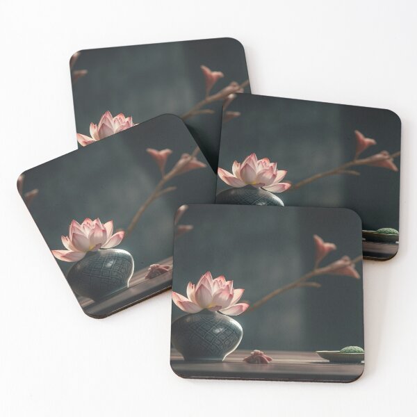 Item preview, Lotus Flowers best lighting zen interior Wall Art, Spiritual, Spa Wall art Ratio 16:9 -1 designed and sold by jetaiart.