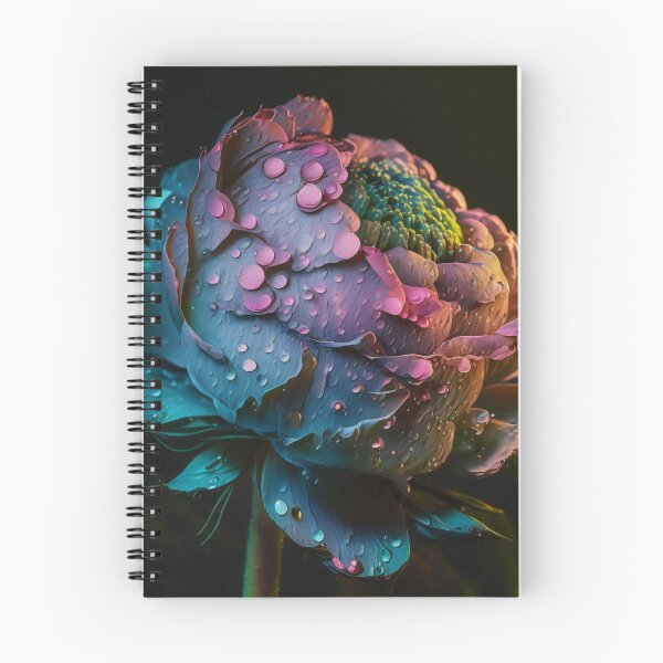Artikelvorschau, Pfingstrosenblume mit Wassertropfen entworfen und verkauft von oliviasunrise.