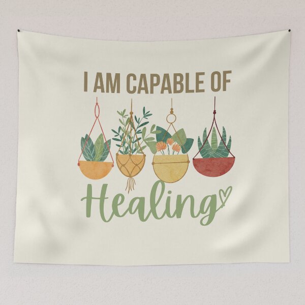 Item preview, I am capable of healing designed and sold by ThoughtJumble.