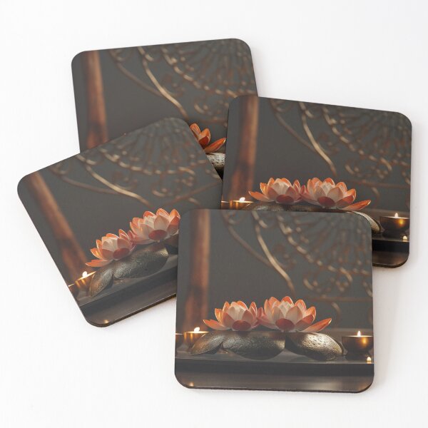Item preview, Lotus Flowers best lighting zen interior Wall Art, Spiritual, Spa Wall art Ratio 16:9 -1 designed and sold by jetaiart.