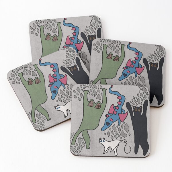 Item preview, dancing friends designed and sold by creatur3creat3s.