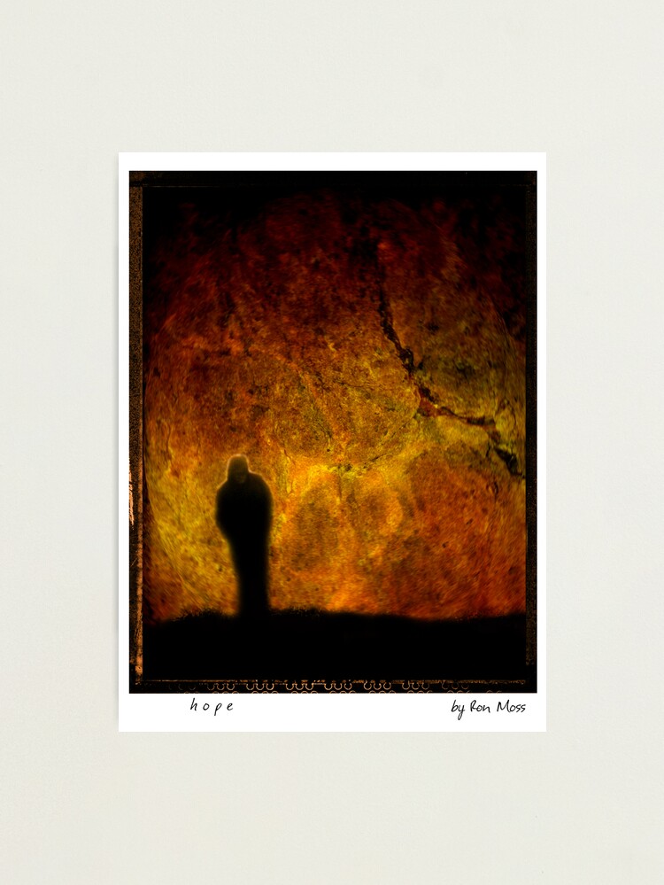 Alternate view of h o p e Photographic Print