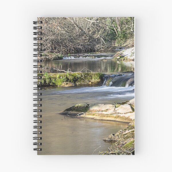 Item preview, Small waterfalls on the riverbank designed and sold by Mel Moreno.