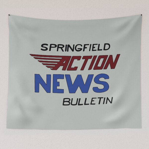 Artikelvorschau, Springfield Action News Bulletin entworfen und verkauft von REALsaintpetty.