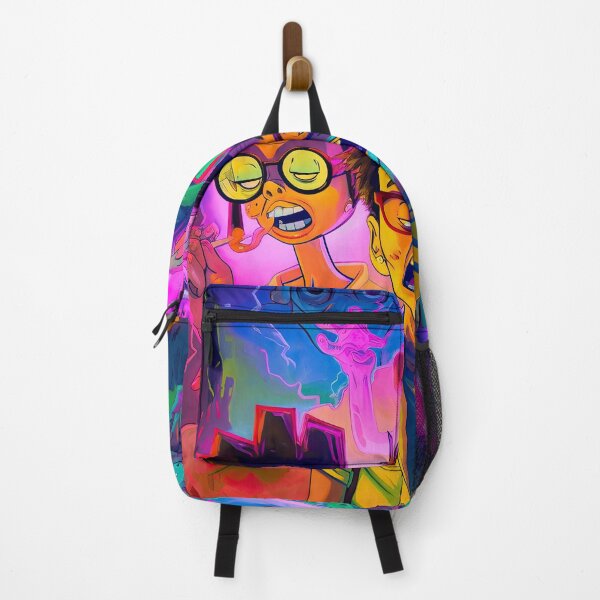 Item preview, Vibrant Watercolor Painting of Big Mouth Characters in Cinematic Style designed and sold by THC Studios.
