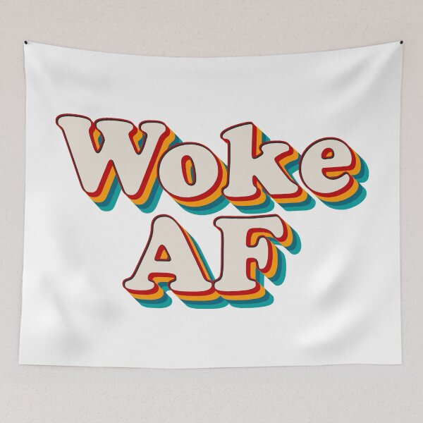 Item preview, Woke AF designed and sold by Texterns.