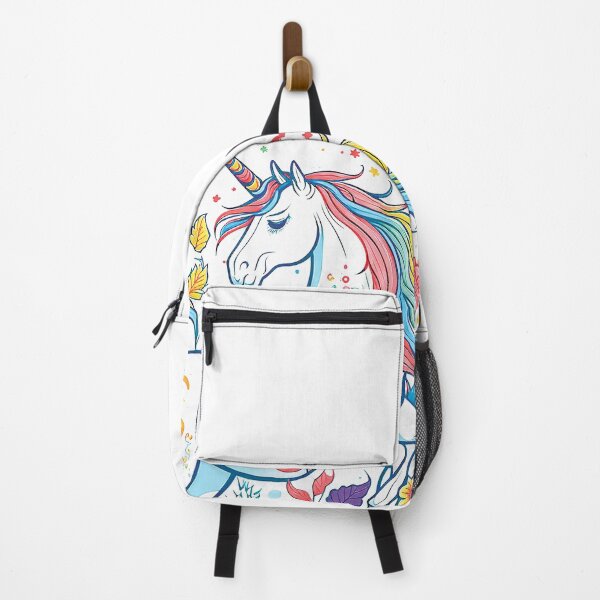 Item preview, Colorful Unicorn With Flowers designed and sold by Life Stuff.