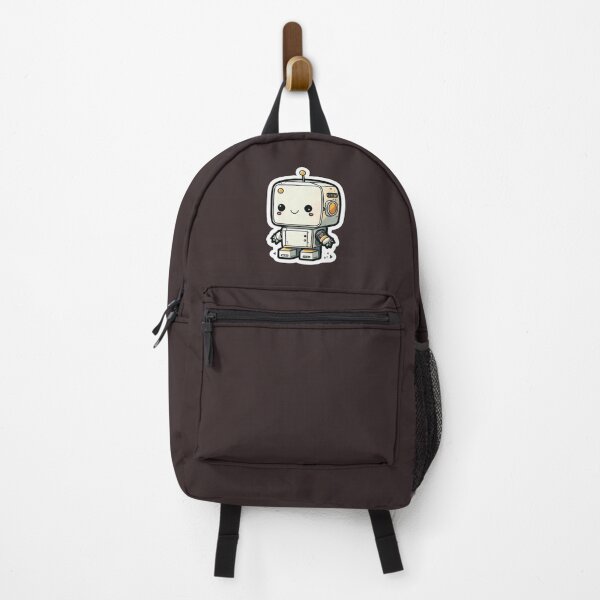 Item preview, Happy Robot With Antenna – Adorable Tech-Inspired Design Funny Simple Color Kawaii 2D Art Nice Character designed and sold by Robotkovo.