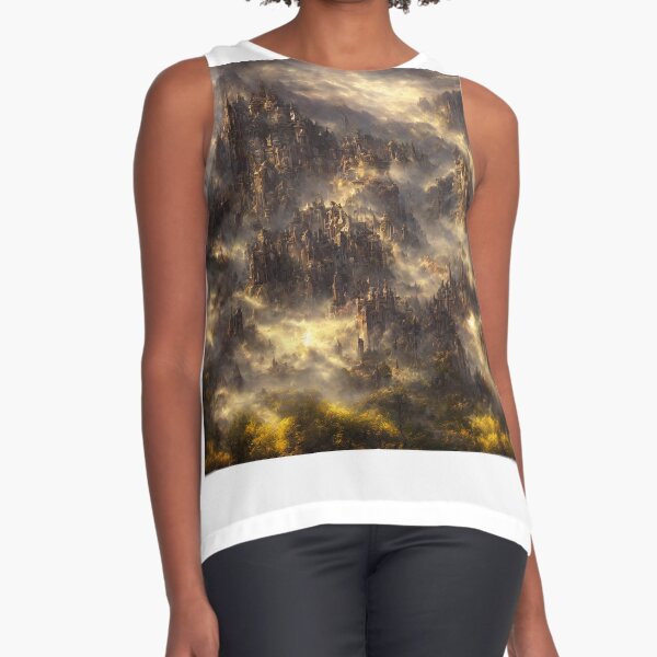 Epic landscape Sleeveless Top