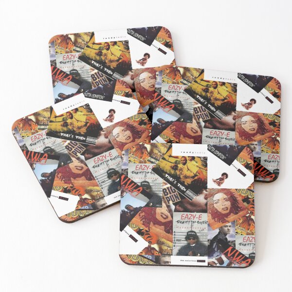 Item preview, 1990s hip hop ,rap ,album,bands collage designed and sold by amy greaves.