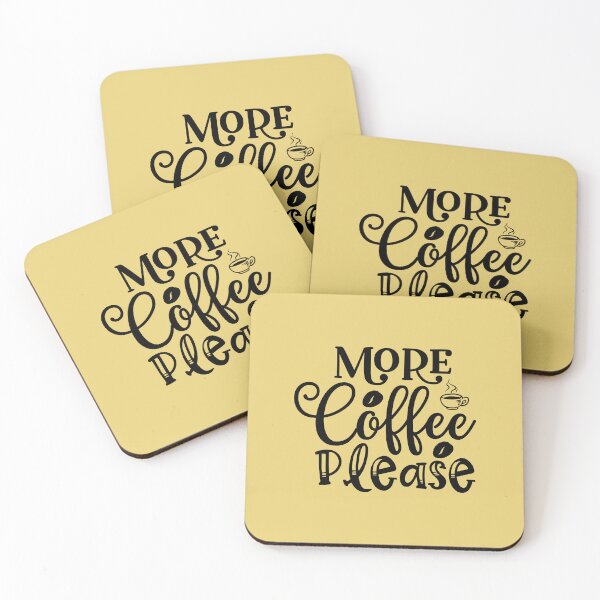 Item preview, More Coffee Please designed and sold by NikitaSkyDesign.