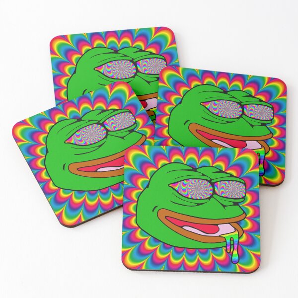 Item preview, Trippy Pepe Psychedelic Frog designed and sold by Slav-Art.