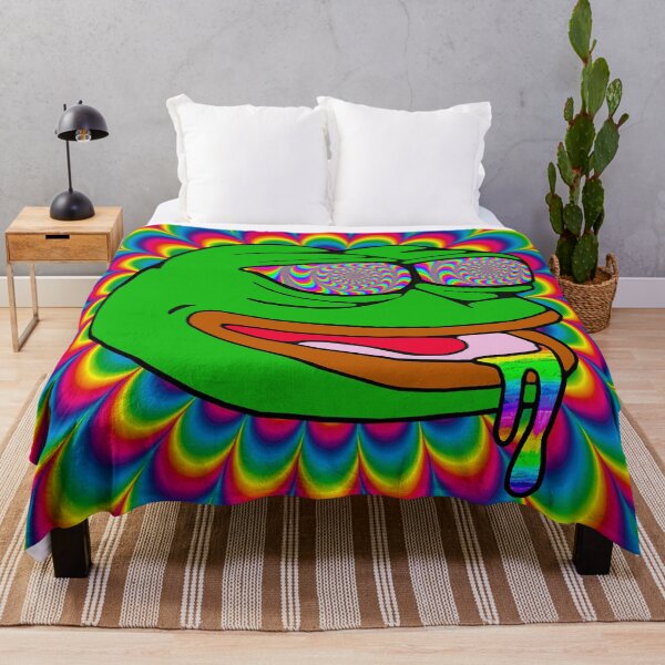 Item preview, Trippy Pepe Psychedelic Frog designed and sold by Slav-Art.