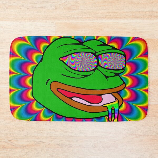Item preview, Trippy Pepe Psychedelic Frog designed and sold by Slav-Art.