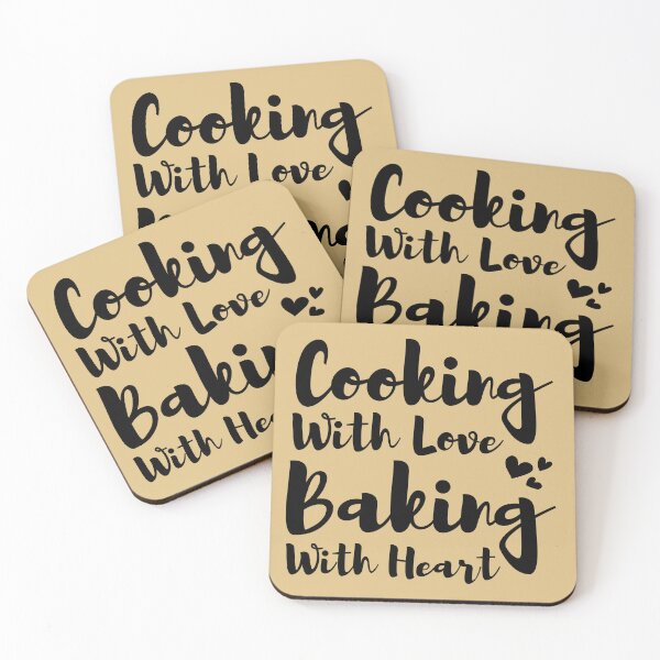 Item preview, Cooking With Love Baking With Heart Cool Baking Lovers Cooking Bakers Gift designed and sold by MouDantArts.