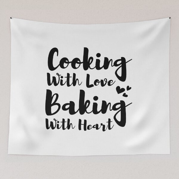 Item preview, Cooking With Love Baking With Heart Cool Baking Lovers Cooking Bakers Gift designed and sold by MouDantArts.