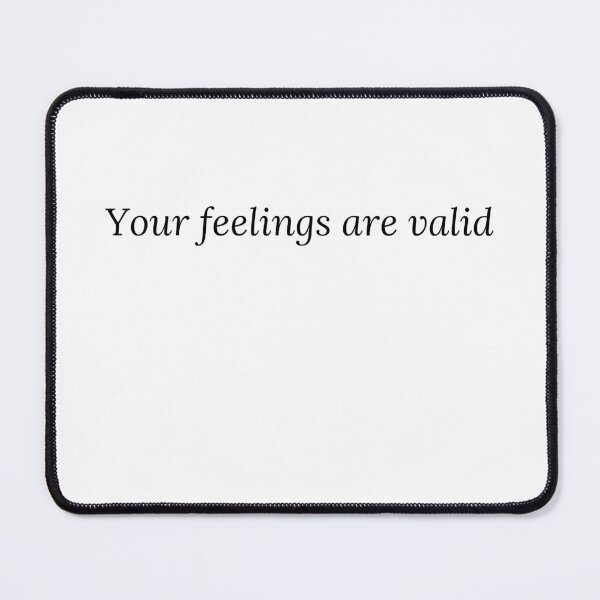 Item preview, Your Feelings Are Valid Sticker designed and sold by Baduco.