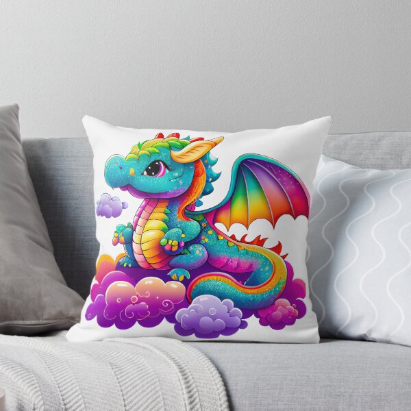 Artikelvorschau, Bunte Drachen Sublimation Clipart entworfen und verkauft von Modish-Market.