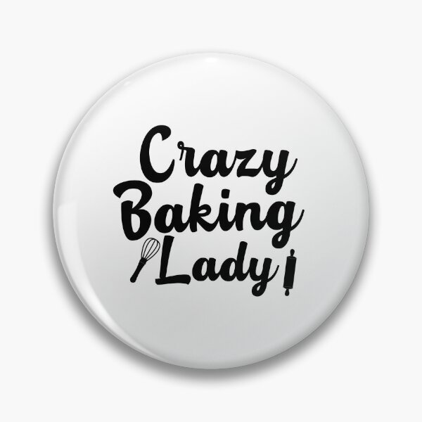 Item preview, Crazy Baking Lady Women Bakers Baking Lovers Mom Cooking Gift designed and sold by MouDantArts.