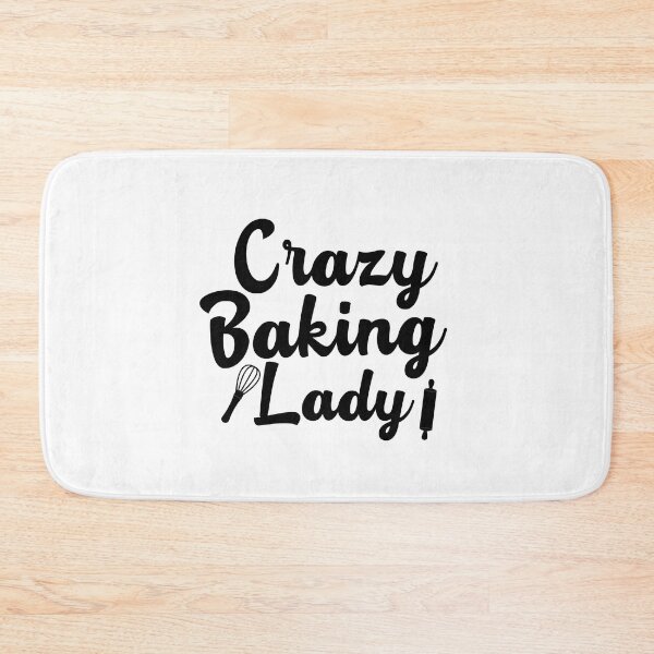 Item preview, Crazy Baking Lady Women Bakers Baking Lovers Mom Cooking Gift designed and sold by MouDantArts.