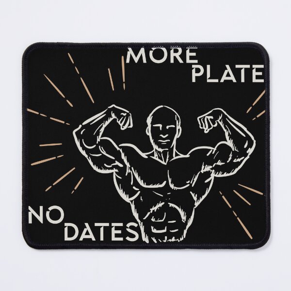 Item preview, More Plates No Dates Essential T-Shirt designed and sold by r1bbit.