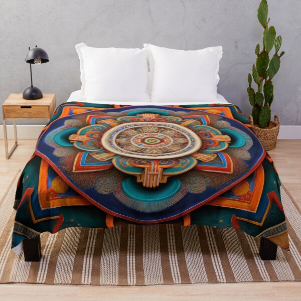 Item preview, Tibetan Peace Manadala - Buddism  designed and sold by LadyDharma.