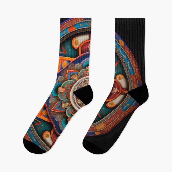 Item preview, Tibetan Peace Manadala - Buddism  designed and sold by LadyDharma.