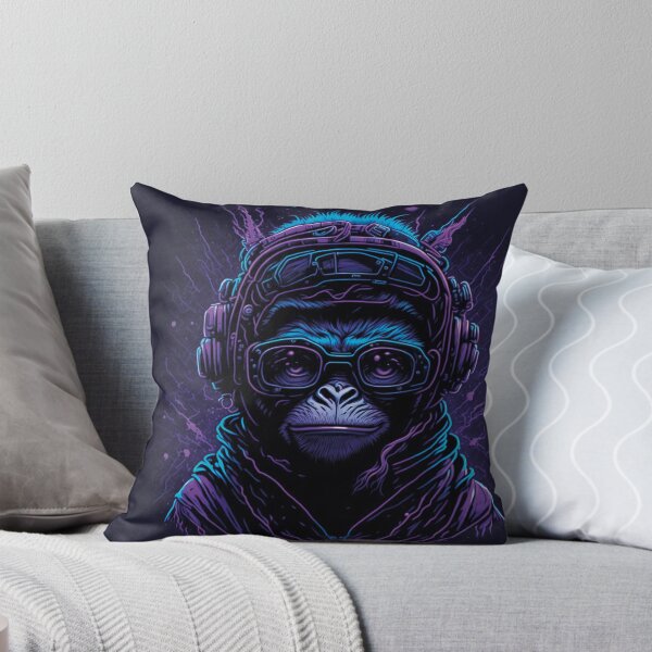Item preview, surreal crazy monkey designed and sold by artegrafico92.