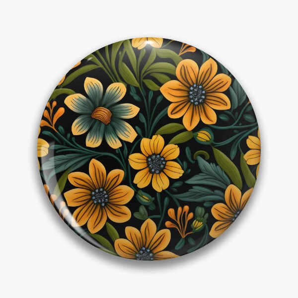 Item preview, patrón de flores silvestres designed and sold by Ecollections.