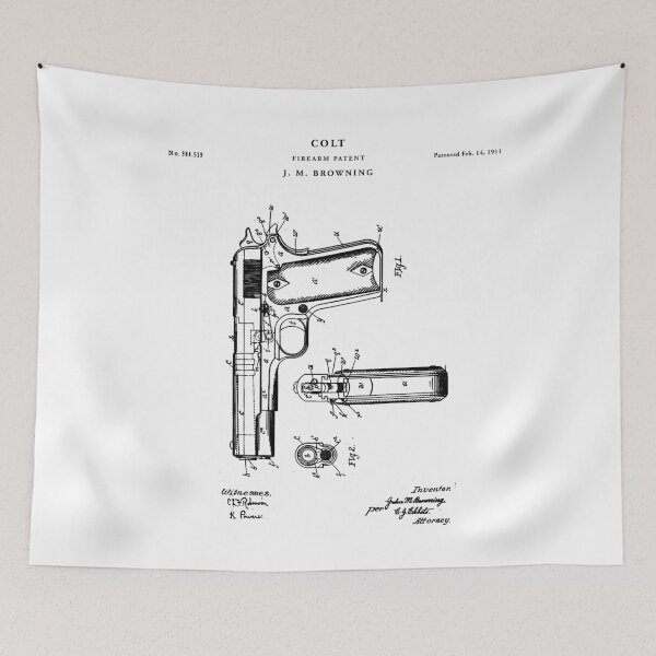 Item preview, Colt Patent Print Blueprint Gun designed and sold by Vintago.