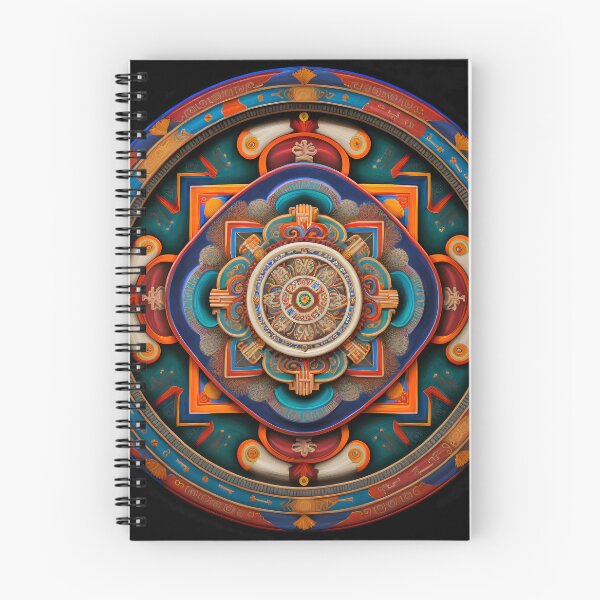 Item preview, Tibetan Peace Manadala - Buddism  designed and sold by LadyDharma.