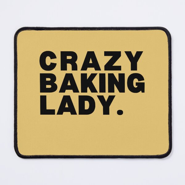 Item preview, Women Bakers Crazy Baking Lady Baking Lovers Mom Cooking Gift designed and sold by MouDantArts.