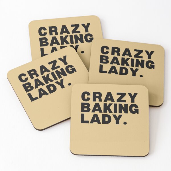 Item preview, Women Bakers Crazy Baking Lady Baking Lovers Mom Cooking Gift designed and sold by MouDantArts.