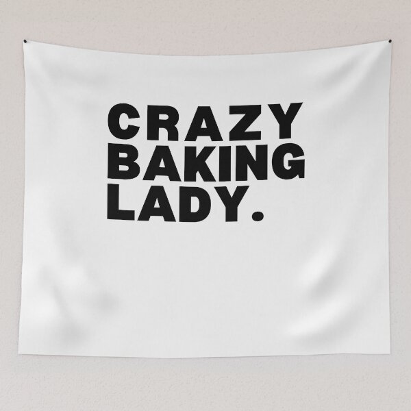 Item preview, Women Bakers Crazy Baking Lady Baking Lovers Mom Cooking Gift designed and sold by MouDantArts.