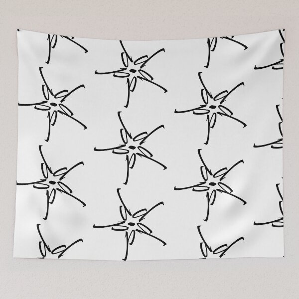 Item preview, La letra d en una flor designed and sold by Hugo Cuevas-Mohr.