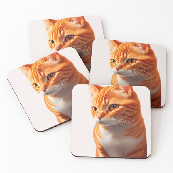 Item preview, orange tabby cat designed and sold by Grimspencilart.
