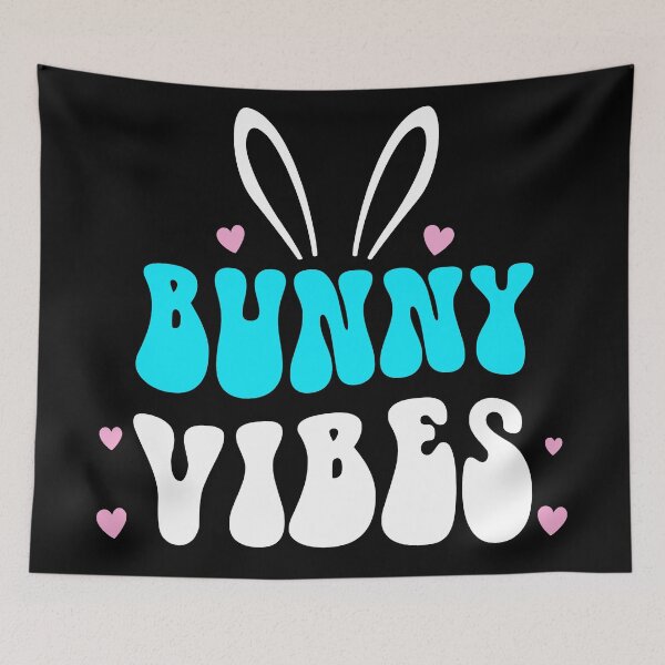 Item preview, Bunny Vibes designed and sold by GL Digital Artwork .