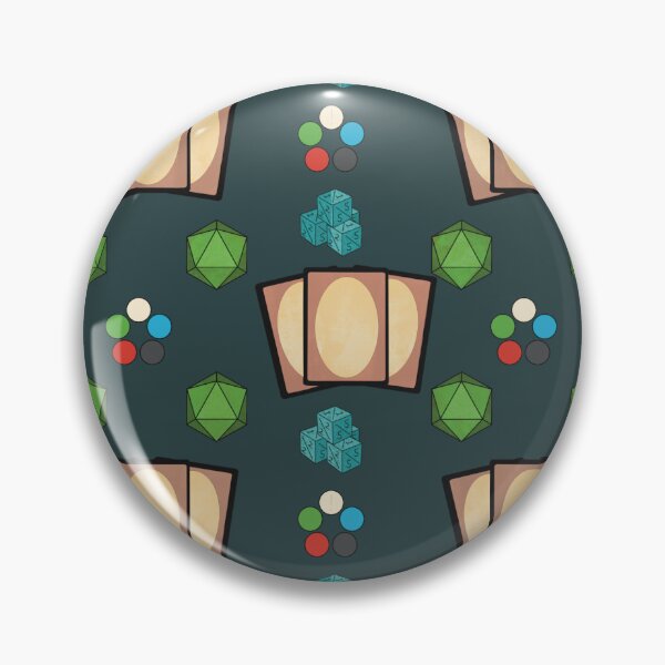 Item preview, Mtg d20 repeat patterm designed and sold by CyberSpikeArt.