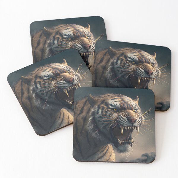 Item preview, Tigre dientes de sable designed and sold by cy312.