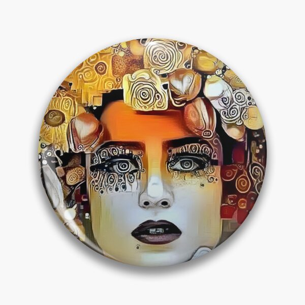 Item preview, Portrait inspired by Gustav Klimt. designed and sold by michel bazinet.