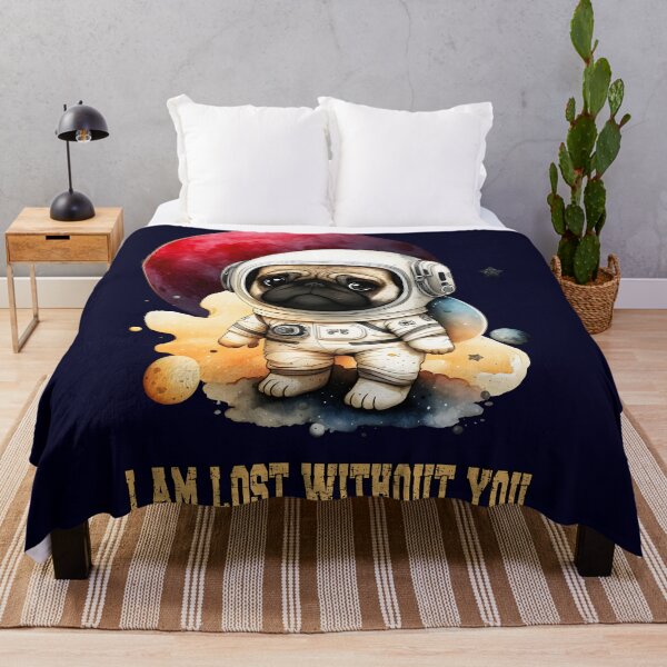 Item preview, Astronaut Pug in Love designed and sold by Astralia.