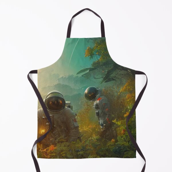 Item preview, Astronaut Duo Gathering Resources on Planet designed and sold by Space-Wear.