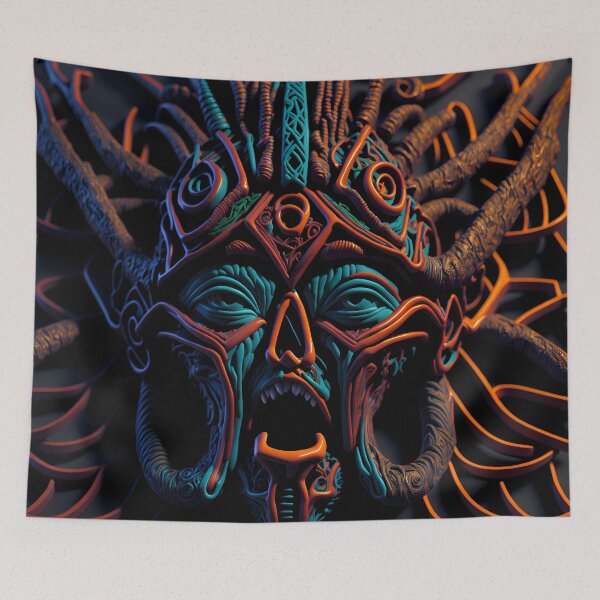 Item preview, Screaming Indian Mask designed and sold by internlvisions.