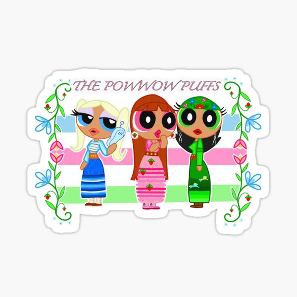 Item preview, Powwow Puffs designed and sold by Lakeeysha Marie.