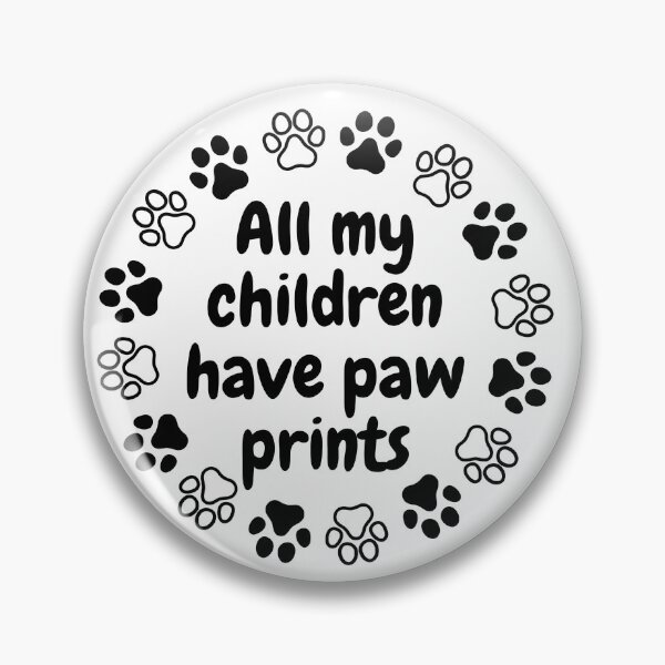 Item preview, All of my children have paw prints - cat/dog/pet designed and sold by porchswings.