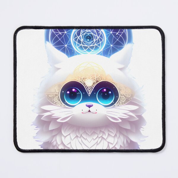 Item preview, Cat cute Sacred Geometry designed and sold by EssonDigital.