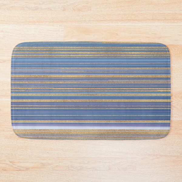 Item preview, Copy of Golden Wave Blue Stripes Pattern designed and sold by Vic Torys ☆.