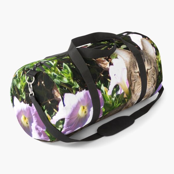 Item preview, Content Cat in a Petunia Bed designed and sold by kristalcurt.